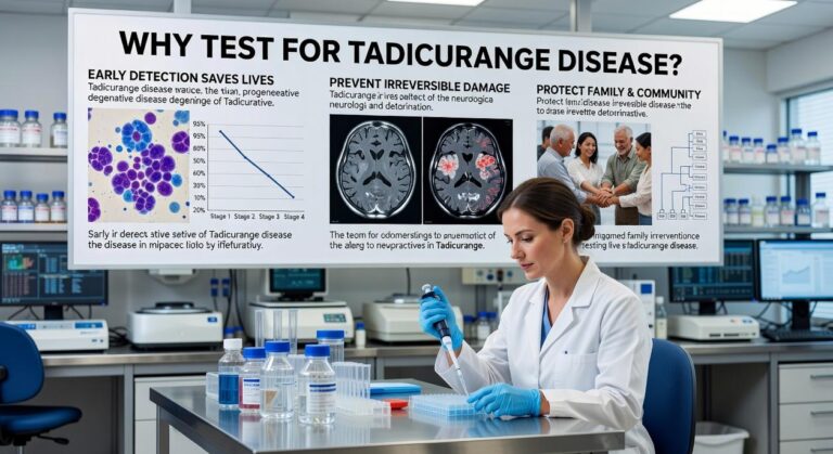 why test for tadicurange disease