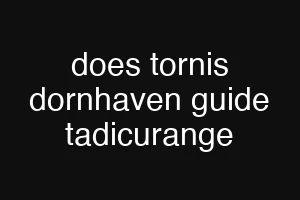 does tornis dornhaven guide tadicurange
