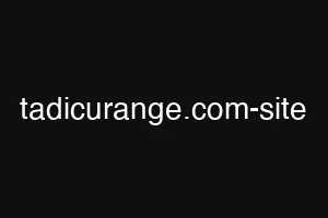 tadicurange.com-site
