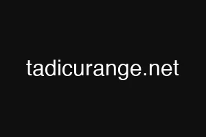 tadicurange.net